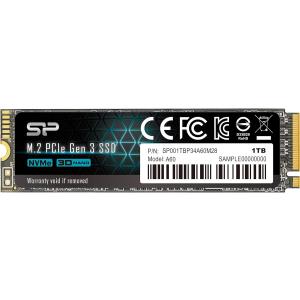 シリコンパワー SSD 1TB 3D NAND M.2 2280 PCIe3.0×4 NVMe1.3...