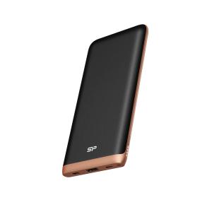 シリコンパワー モバイルバッテリー 10000mAh 急速充電 PD 18W / QC3.0  QP65ブロンズ SP10KMAPBKQP651Z  USB Type-A - Type-Cケーブル 1本付属