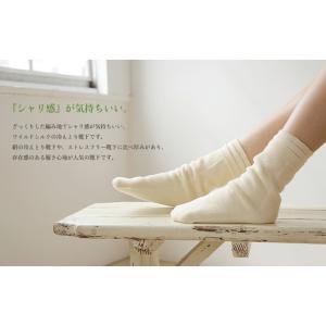ワイルドシルク冷えとり靴下(かかとなし)の詳細画像1