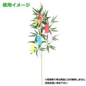 七夕 笹 造花 シルクフラワーの笹竹 120c...の詳細画像4