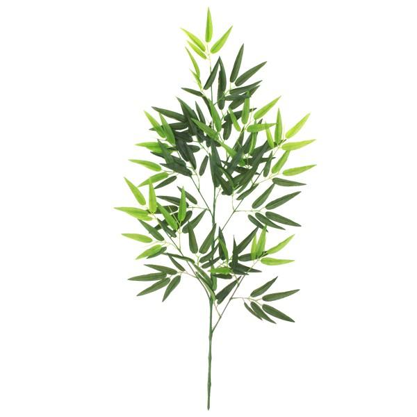 七夕 笹 造花 シルクフラワーの笹竹 73cm 七夕 ディスプレイ フェイク プラスチック 笹 枝 ...