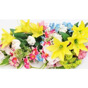 造花 仏花 胡蝶蘭とユリの花束一対 CT触媒 ...の詳細画像5