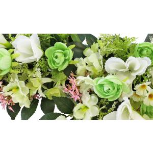 造花 仏花 ラナンキュラスとヒサカキの花束一対...の詳細画像5