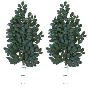 造花 榊 特大 約100cm 一対 シルクフラワー 榊 造花 お榊 神籬 地鎮祭 神事 CT触媒 bgr