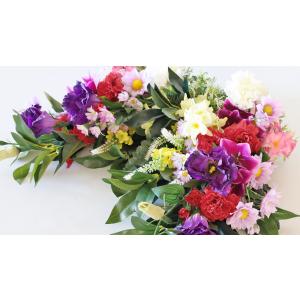 造花 仏花 シキミとカーネーションの花束 一対...の詳細画像5