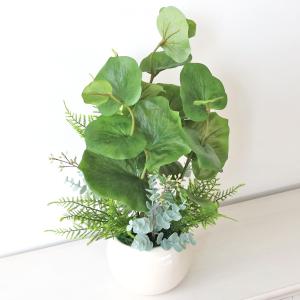 造花 観葉植物 フェイク ウンベラータの爽やか...の詳細画像2