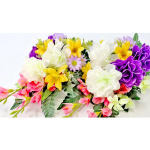 仏花 造花 ピンクのグラジオラスとサテンダリア...の詳細画像4