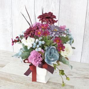造花 シルクフラワー CT触媒加工 のアレンジ...の詳細画像1
