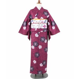 着物 小紋 ねじり梅 きもの 和音-WAON- 公式 |  キモノ kimono 普段着 洗える着物...