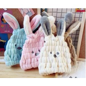 ヘアドライタオル ヘアキャップ 吸水 速乾 ロングヘア