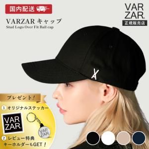 【正規販売店】 VARZAR バザール キャップ 帽子 ロゴ 韓国 レディース メンズ 深め 芸能人 K-POP 人気 紫外線 コットン 100% 国内発送 496 497 563 564