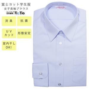 制服 ブラウス 長袖 シャツ 富士ヨット 超快適 FUJIYACHT