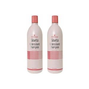 シュワルツコフ シルエタ アミゾーネ シャンプー 1000ml × 2本セット  ピンクボトル｜silky-life