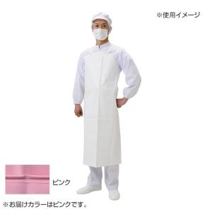 品質検査済 送料無料 弘進ゴム エバライトソフト胸付前掛 C ピンク G0492al L