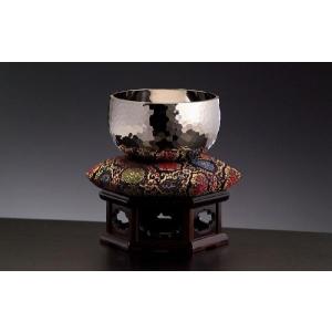 おりん 2.5寸｜仏具3品セット 銀製 造幣局刻印品 : HIKARI GALLERY