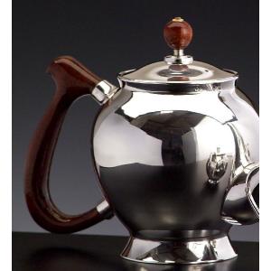 磨き上げられたシルバーの輝き純銀製ティーポットセットの詳細画像1