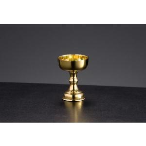 仏器　１８金製仏飯器1.8寸