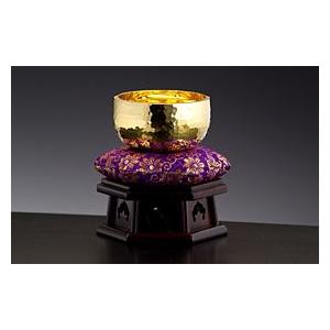 おりん　18金製鎚目打ちおりん2.8寸