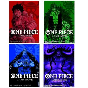 ONE PIECE カードゲーム オフィシャルカードスリーブ (4種セット) ワンピース22年7月8日発売予定｜silver-knight-mart