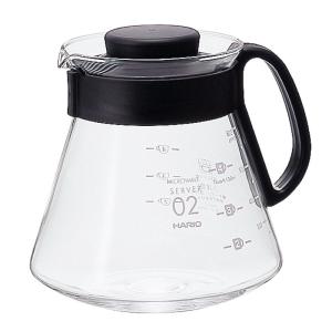 HARIO(ハリオ) V60レンジサーバー ブラック ?2-5杯用 日本製 XVD-60B｜silver-knight-mart