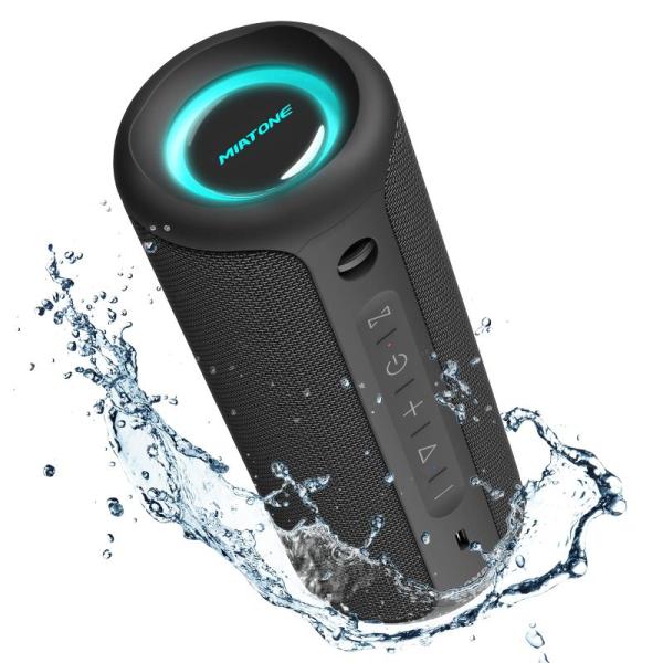 MIATONE BoomPro Bluetooth スピーカー 40W出力 IPX7防水 ブルートゥ...