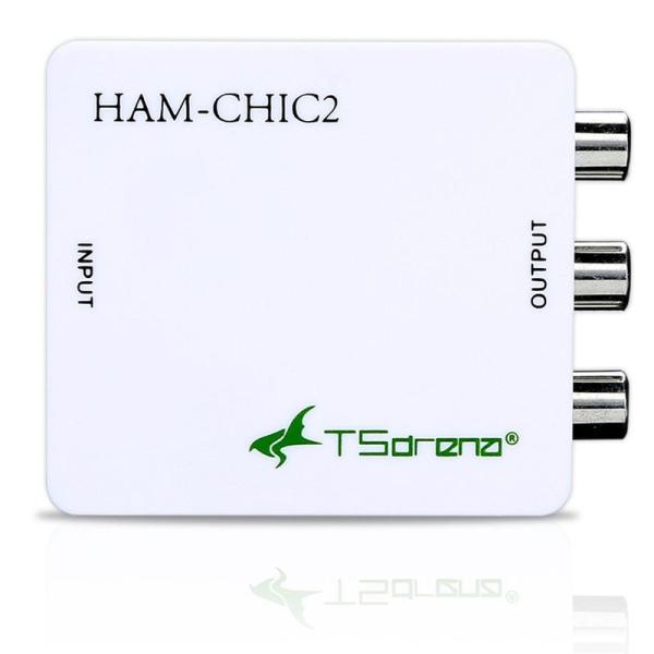 TSdrena HDMI から RCA コンポジット 変換 コンバーター 日本設計rca出力 変換ア...