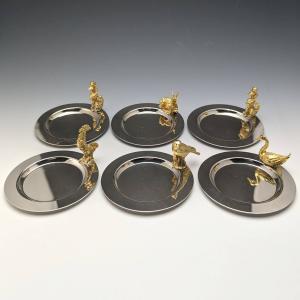 1903年 英国アンティーク 純銀製 脚付きボウル 126g Goldsmiths