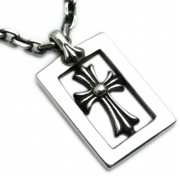 フレームド オープン ベイビーファット チャーム シルバー925 ペンダント ネックレス トップ メ...