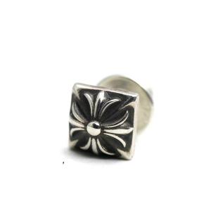 フローラルクロスリング シルバー925 メンズ シルバー リング