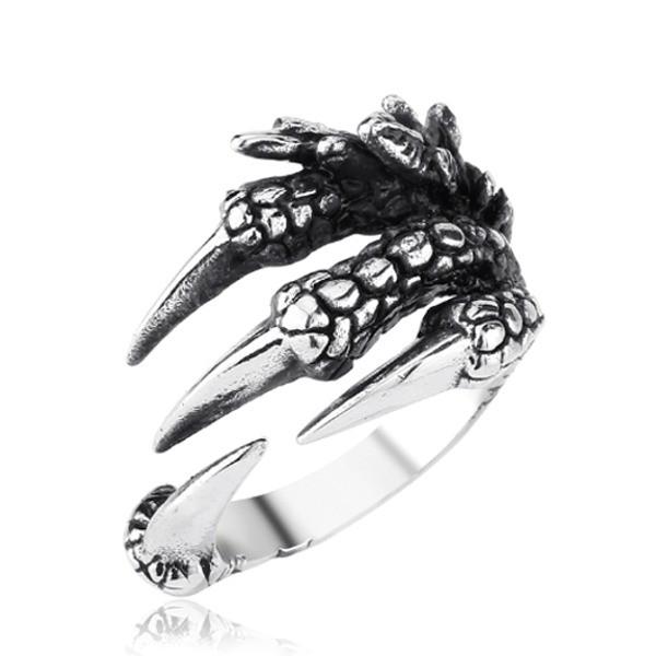 牙狼 リング ドラゴン ステンレス メンズ ad3