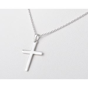 ペンダント　シルバー925　シンプル　軽量　　　クロスＳペンダント