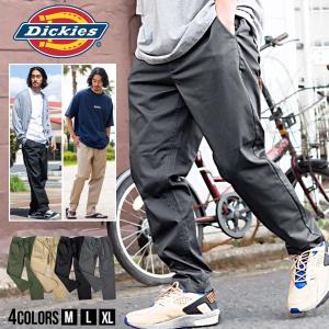 テーパードパンツ メンズ Dickies ディッキーズ チノパン イージーパンツ ワークパンツ M L XL ベージュ 黒 ちょいワルファッション50