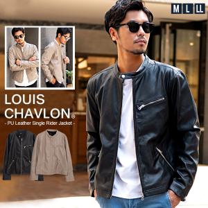 CRIMIE◇シングルライダースジャケット/M/レザー/BLK/C015-0T04