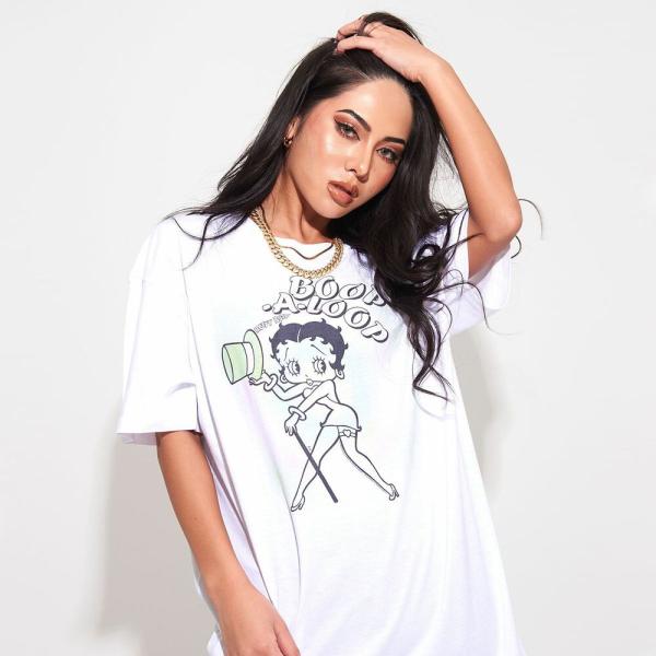 Tシャツ メンズ 半袖 綿100% ブランド BETTY BOOP ベティちゃん キャラクター プリ...