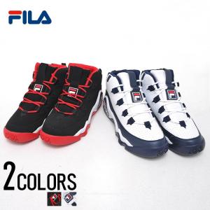 靴 スニーカー メンズ FILA フィラ GRANT HILL 1/全2色 26cm 26.5cm 27cm 27.5cm ブラック ホワイト 黒 白 フィラ グラント・ヒル 韓国｜silverbulletxfuga