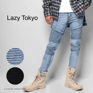 Lazy Tokyo レイジートウキョウ Crashバイカーパンツ/全2色