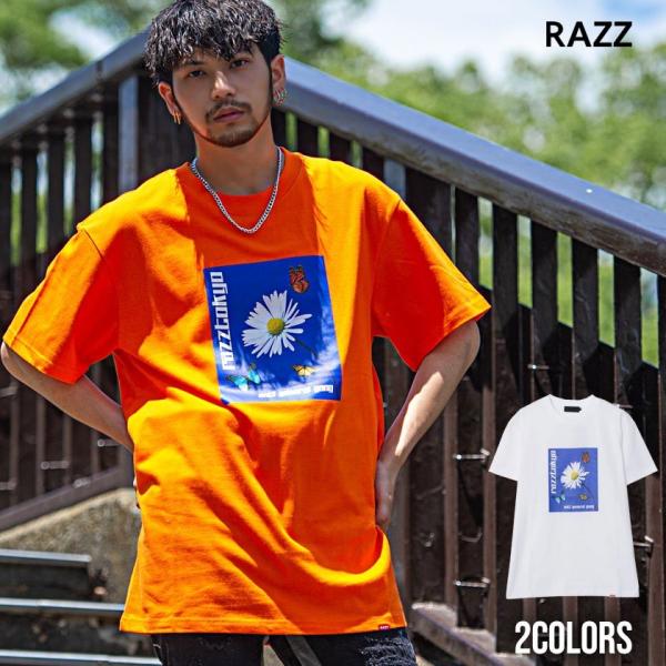 半袖Tシャツ メンズ ブランド おしゃれ 大きいサイズ クルーネック フラワー フォト プリント ユ...