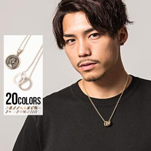ネックレス メンズ ペンダント Sb Select チェーンネックレス 全色 アクセサリー リング ストーン コイン シルバー ゴールド 黒 金 銀 Sbrn19 02 シルバーバレット 通販 Yahoo ショッピング