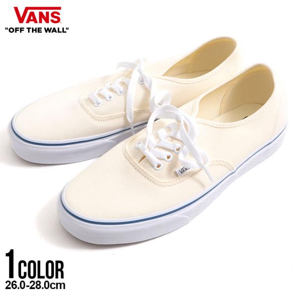 VANS バンズ スニーカー メンズ Authentic オーセンティック ホワイト 白 VN000...