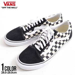 VANS バンズ スニーカー メンズ OLD SKOOL オールドスクール チェック 黒 VN0A38G1P0S｜silverbulletxfuga