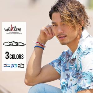 ラップブレスレット-夏の海タイプ ワカミ wakami ブレスレット アンクレット メンズ レディース ラップ