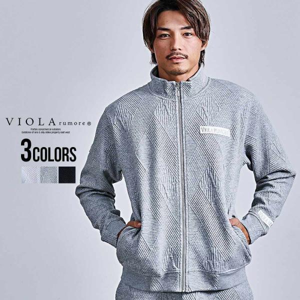 ジャケット メンズ ジップアップ スタンドカラー ゴルフウェア VIOLA 40代 50代 秋 冬 ...