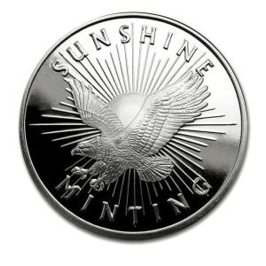 [２０枚セット] サンシャインミント銀貨 1オンス 20枚 〈2021年〉新品未使用｜silvercom