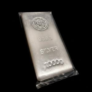 徳力 1kg 銀地金 銀インゴット インゴット...の詳細画像3