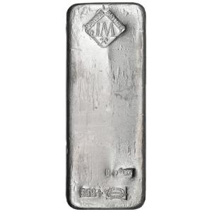 3.1kg ジョンソンマッセイ シルバー 銀インゴット　銀地金　 LBMA｜silvercom