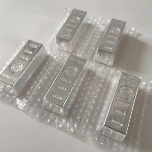 石福金属興業 1kg 5本 銀地金 銀インゴッ...の詳細画像1