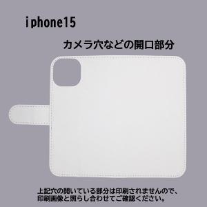 iPhone15 手帳型 スマホケース プリン...の詳細画像2