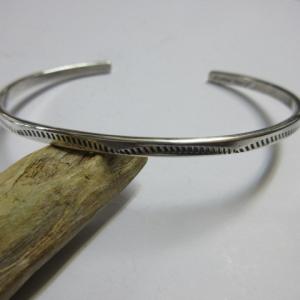 シルバー バングル レディース トライアングル インディアンジュエリー