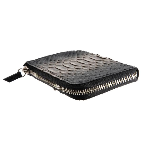 アルテミスクラシック ArtemisClassic L字スリムグレーパイソンミニウォレット メンズ ...