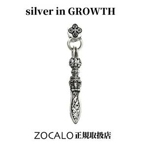 ZOCALO (ソカロ) クラウン・ドージェ・ソード・ピアス CROWN DORJE SWORD STUD ZZES-0029｜silveringrowth